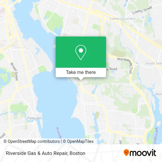 Riverside Gas & Auto Repair map
