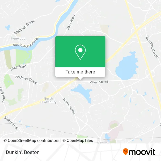 Dunkin' map