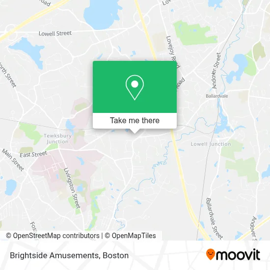 Brightside Amusements map