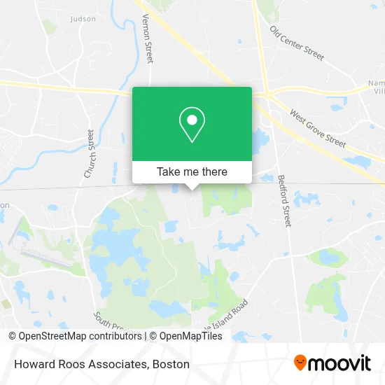 Howard Roos Associates map