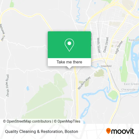 Quality Cleaning & Restoration map