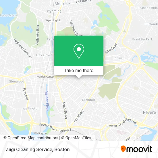 Ziigi Cleaning Service map