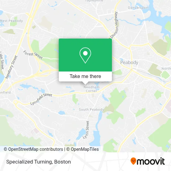 Specialized Turning map