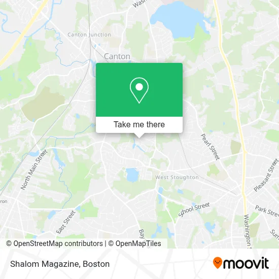 Shalom Magazine map