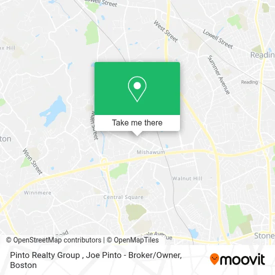Pinto Realty Group , Joe Pinto - Broker / Owner map