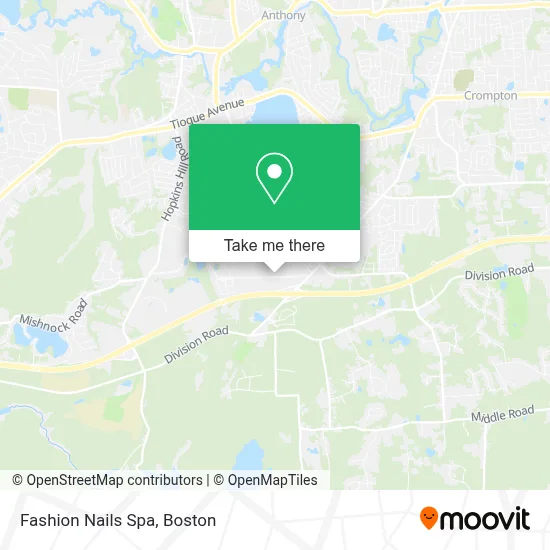 Fashion Nails Spa map