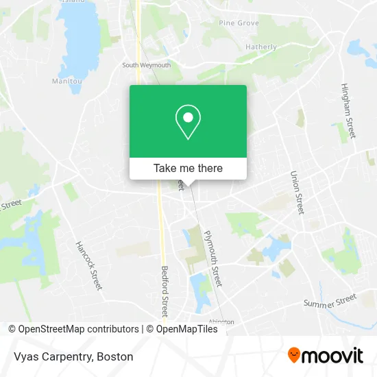 Vyas Carpentry map