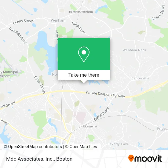 Mdc Associates, Inc. map