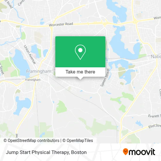 Jump Start Physical Therapy map