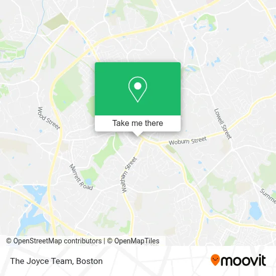 The Joyce Team map