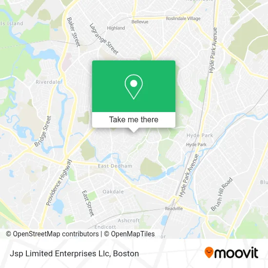 Jsp Limited Enterprises Llc map
