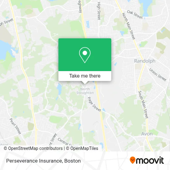 Perseverance Insurance map