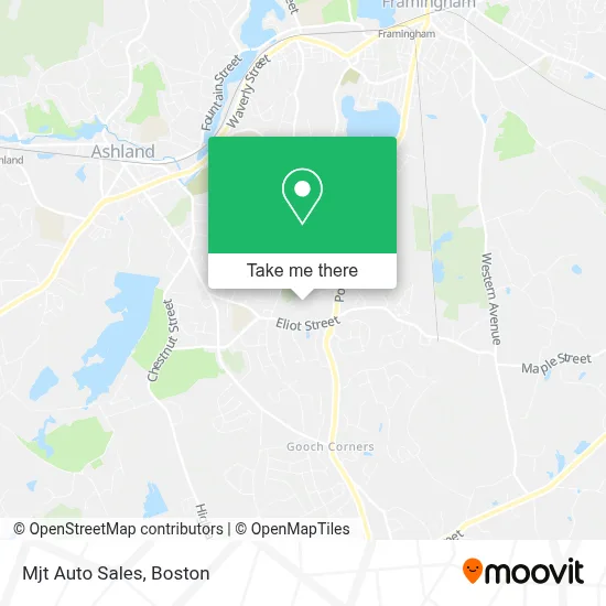 Mjt Auto Sales map