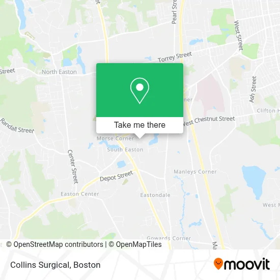 Collins Surgical map