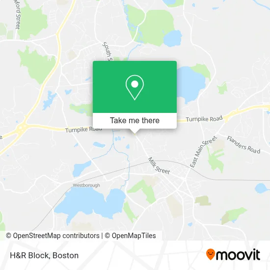 H&R Block map