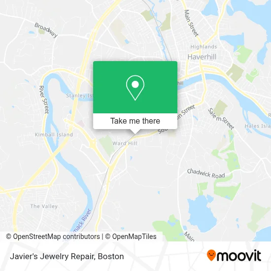 Javier's Jewelry Repair map