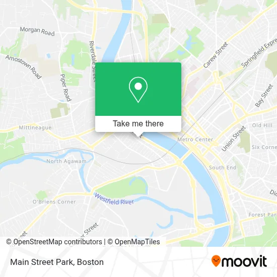 Main Street Park map