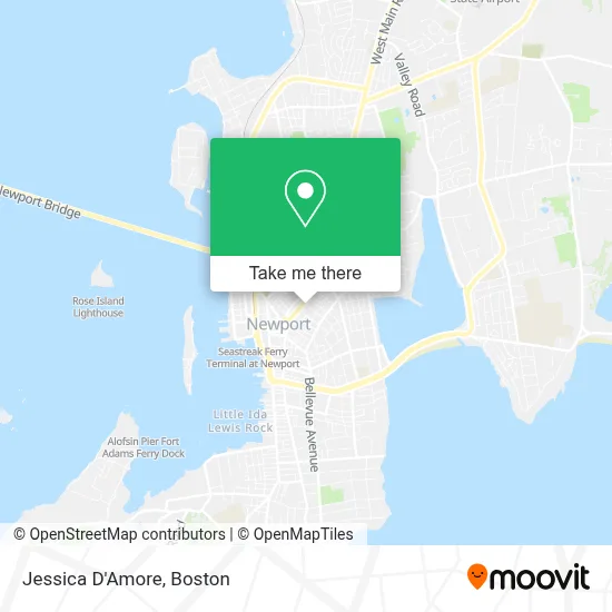Jessica D'Amore map