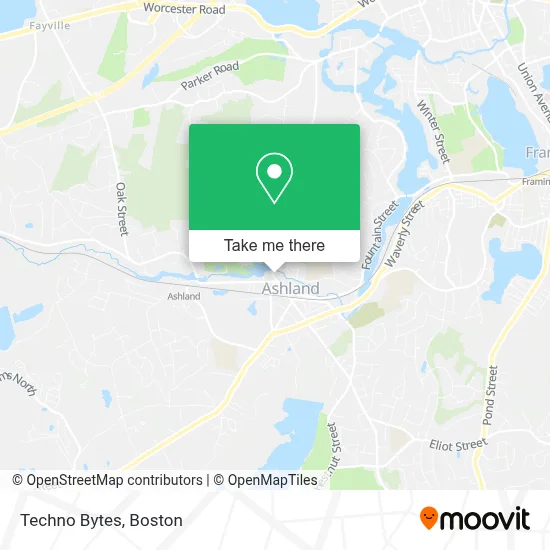 Techno Bytes map