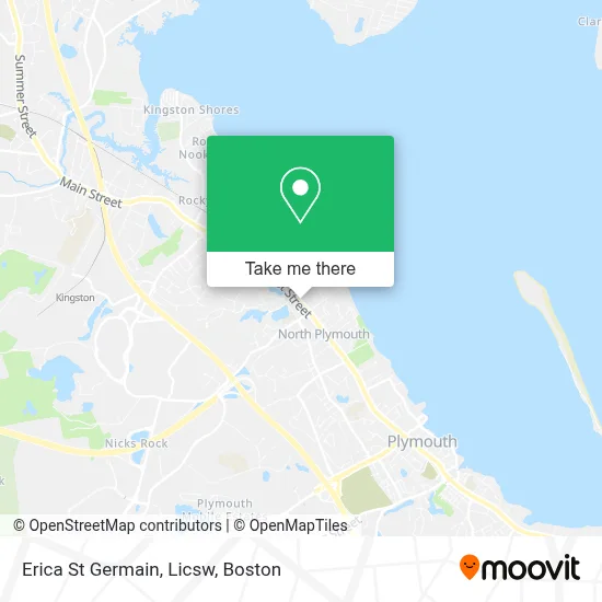Erica St Germain, Licsw map