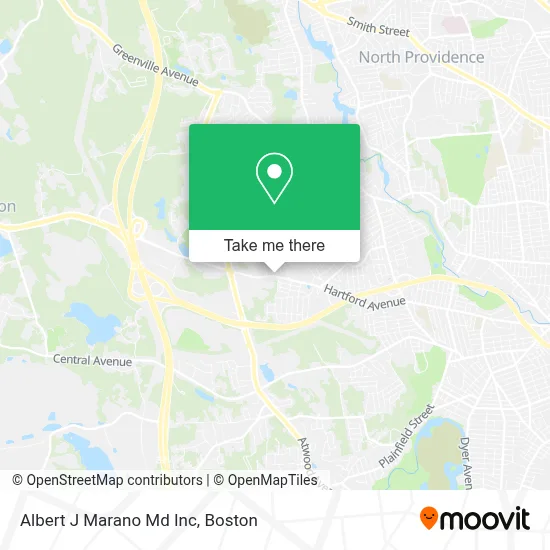 Albert J Marano Md Inc map