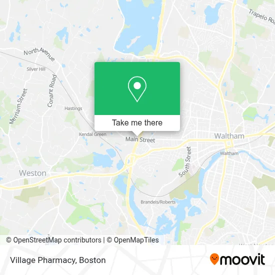 Village Pharmacy map