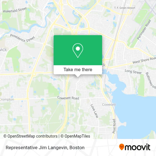 Representative Jim Langevin map