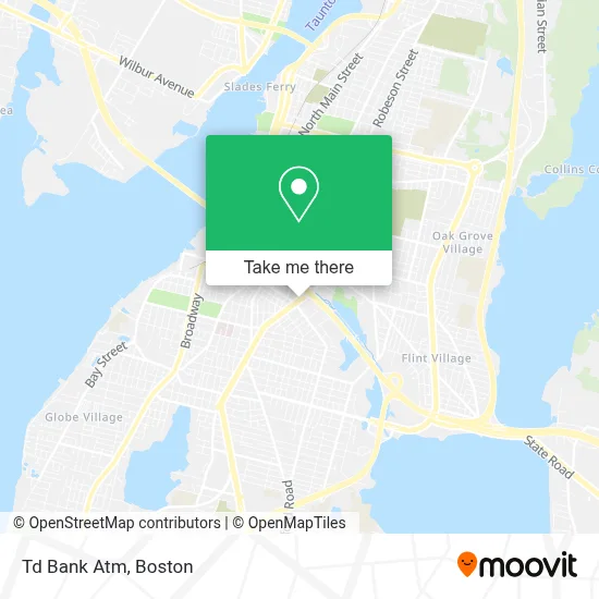 Td Bank Atm map
