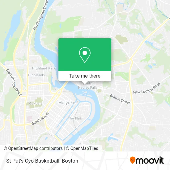 St Pat's Cyo Basketball map