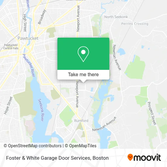 Foster & White Garage Door Services map