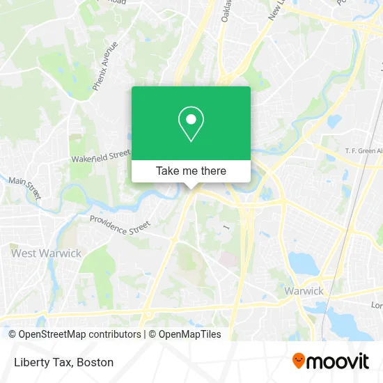 Liberty Tax map