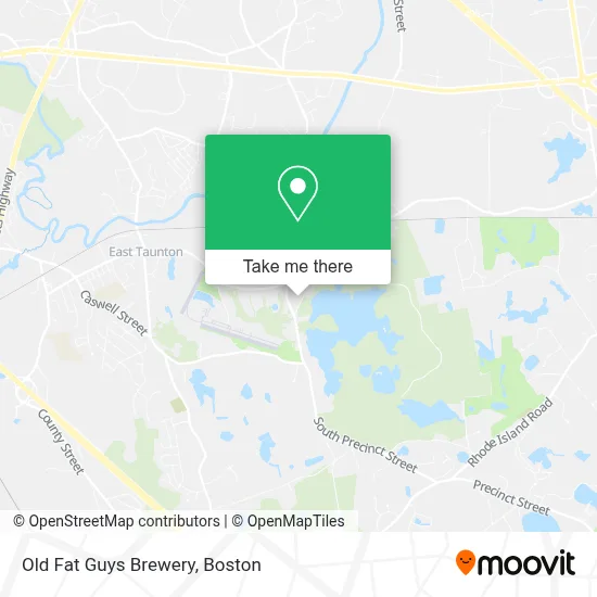Old Fat Guys Brewery map