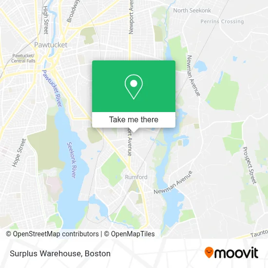 Surplus Warehouse map