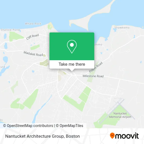 Nantucket Architecture Group map