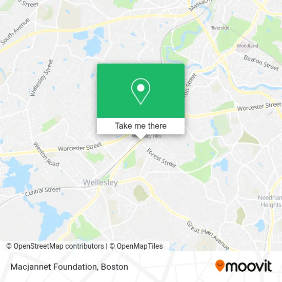 Macjannet Foundation map