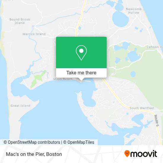 Mac's on the Pier map