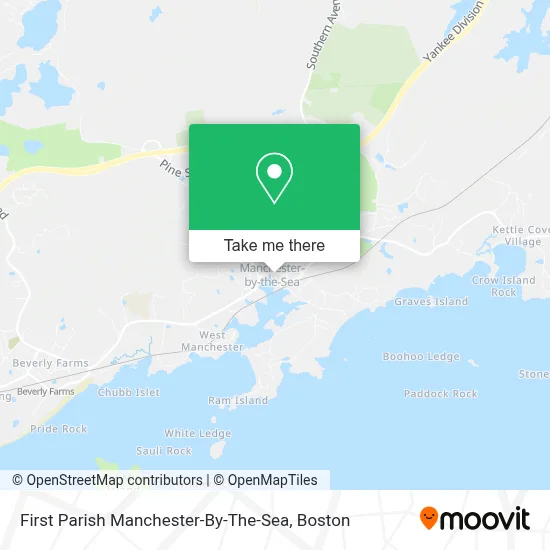 First Parish Manchester-By-The-Sea map