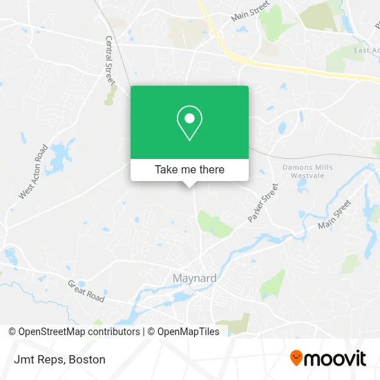 Jmt Reps map