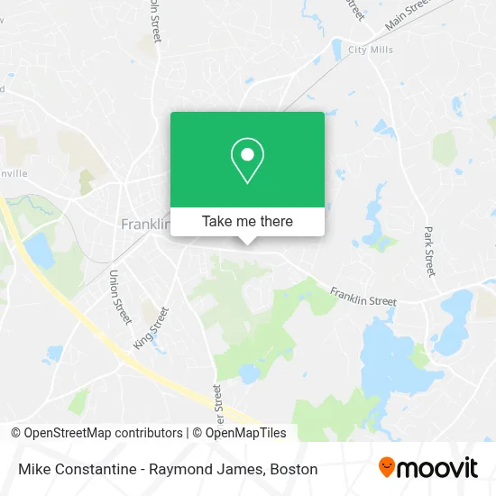 Mike Constantine - Raymond James map