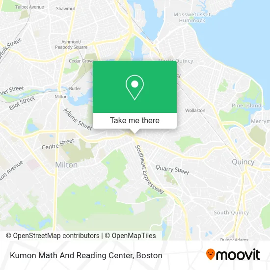 Kumon Math And Reading Center map