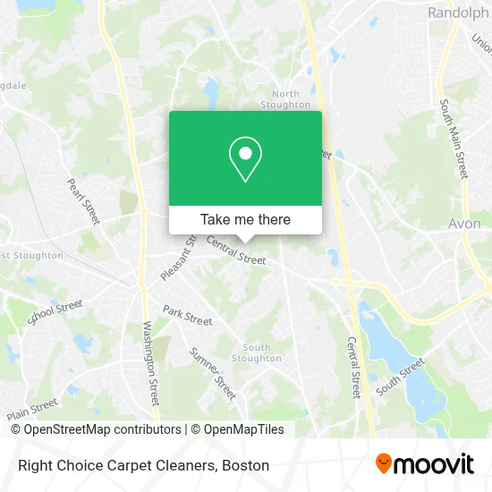 Right Choice Carpet Cleaners map