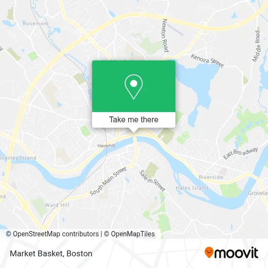 Market Basket map