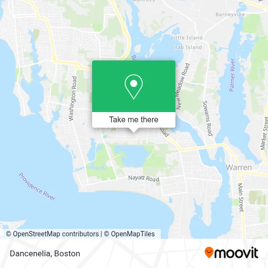 Dancenelia map