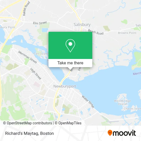 Richard's Maytag map