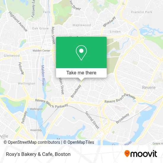 Roxy's Bakery & Cafe map