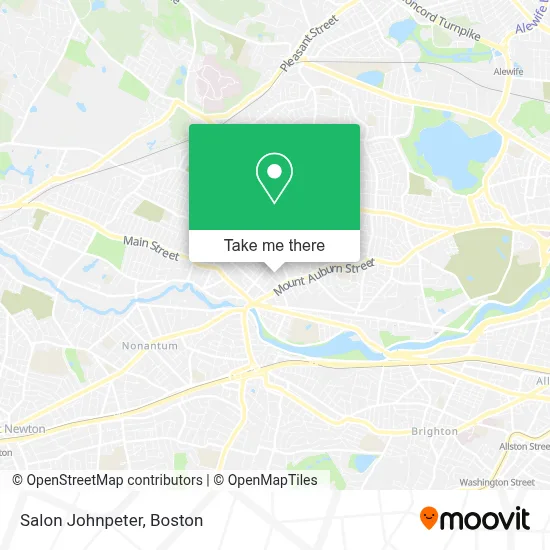 Salon Johnpeter map