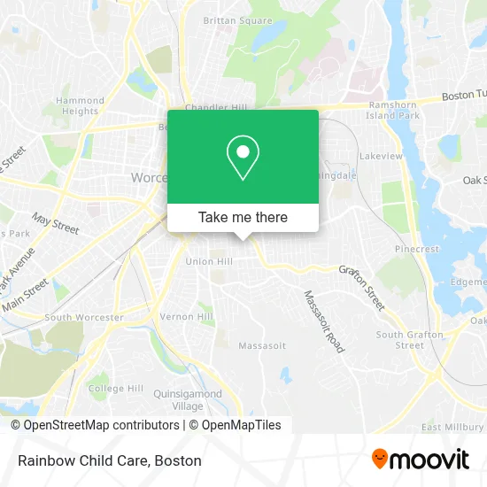 Rainbow Child Care map