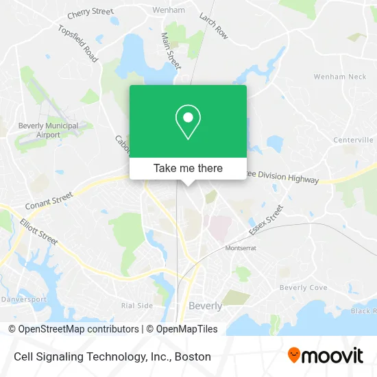 Cell Signaling Technology, Inc. map