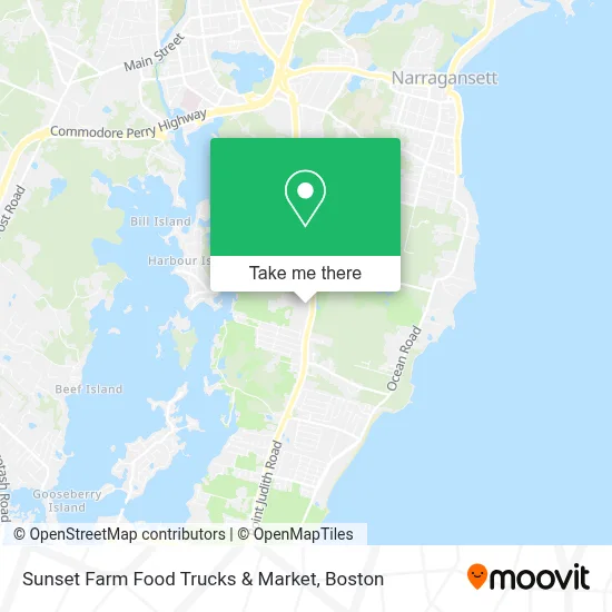 Sunset Farm Food Trucks & Market map