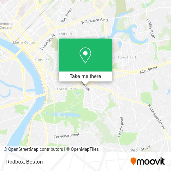 Redbox map